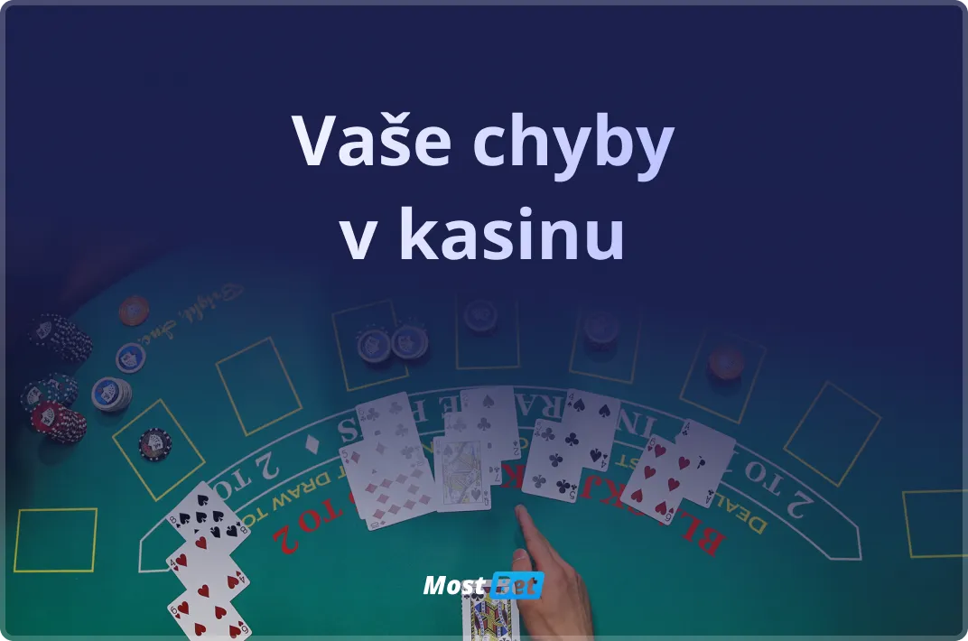 Chyby, kterých se mnoho lidí dopouští v online kasinech