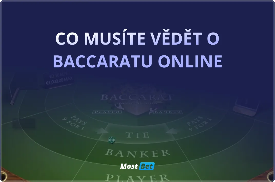 Co musíte vědět o Baccaratu online